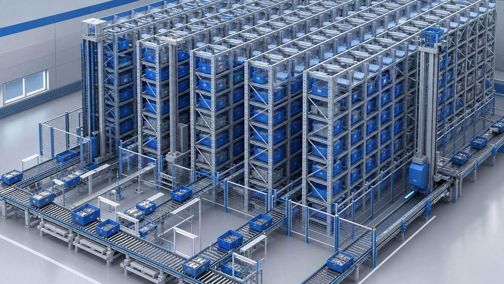 Overview of Miniload Stacker Crane Automated Warehouse Solution