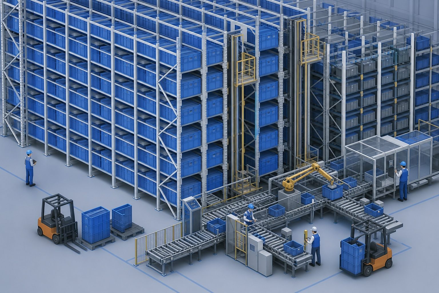 Intelligent Warehousing and Automated Storage Solutions