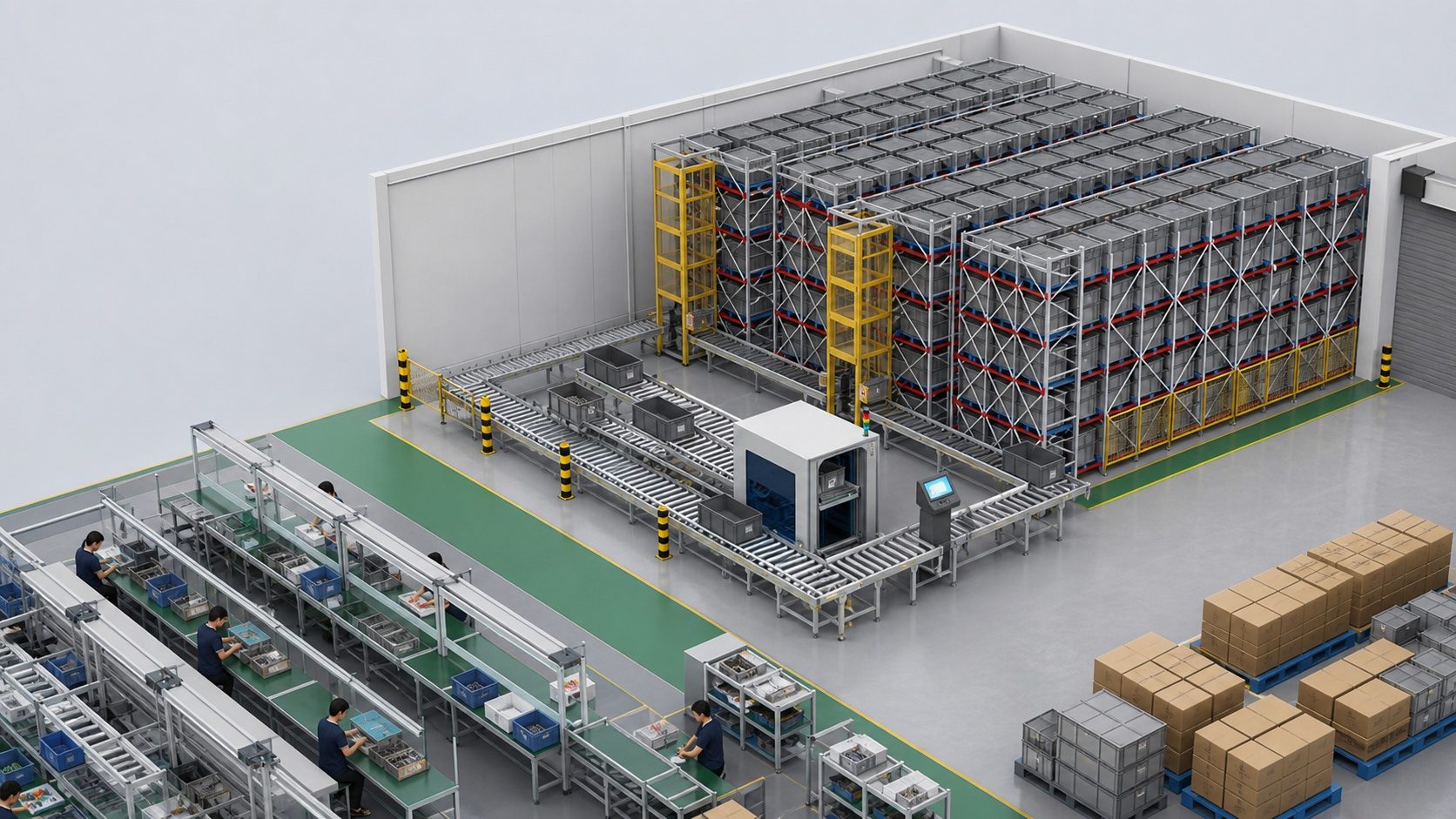 Intelligent Warehousing and Automated Storage Solutions